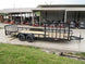 6.4x20 Utility Trailer with Side Gate and 18" Mesh (2) 3,500lb Axles - SLE Equipment - 8