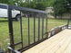 6.4x20 Utility Trailer with Side Gate and 18" Mesh (2) 3,500lb Axles - SLE Equipment - 11