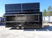 8.5' x 22' Black Flat Nose Concession Trailer