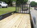 6.4' x 16' Straight Deck Utility Trailer (2) 3500lb Axles