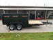 7x16 Hybrid Dump Trailer with 4-ft Sides (2) 6K Axles and Deck