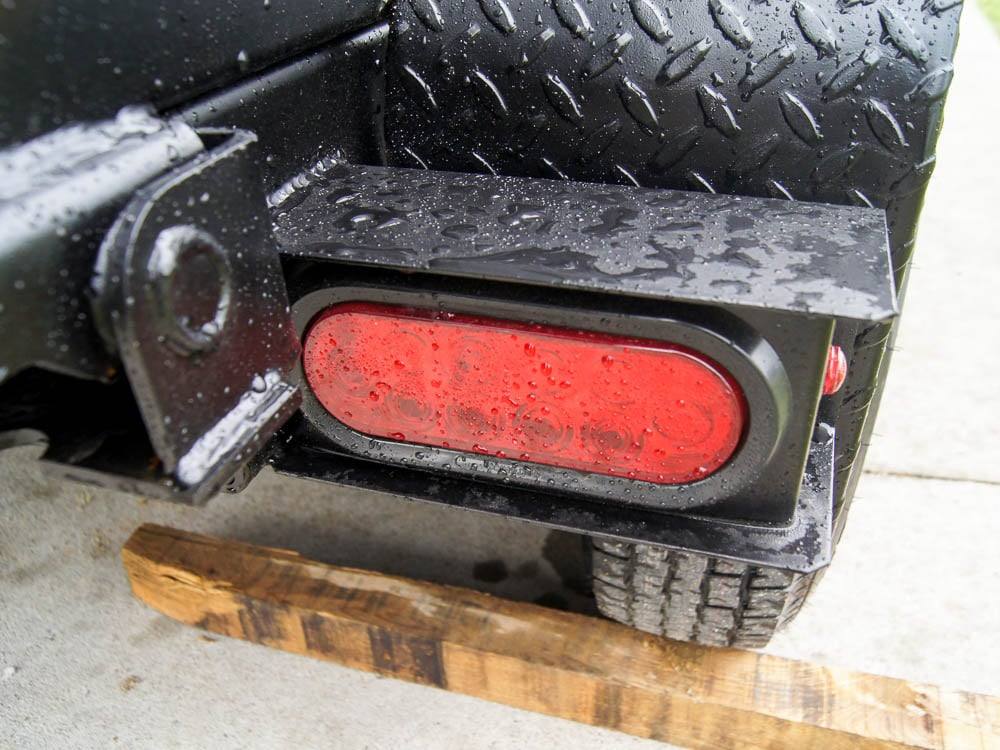 7x16 Hybrid Dump Trailer with 4-ft Sides (2) 6K Axles and Deck