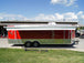 Custom Red 8.5x24 Enclosed Trailer (2) 5200lb Axles Diamond Plate Floor