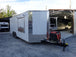 White 8.5' x 20' Food Event Concession Trailer