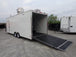 8.5' x 25' White Vending Concession Food Trailer