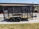 6.4' X 14' Tandem Axle Straight Utility Trailer - Mesh 6' Sides - SLE Equipment - 10