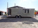 8.5' x 26' Dove Gray Flat Nose Concession Trailer