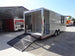 8.5' x 26' Dove Gray Flat Nose Concession Trailer