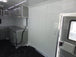 8.5' x 26' Dove Gray Flat Nose Concession Trailer