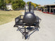 BBQ Smoker 300 Gallon Trailer Pull Behind with Wood Cage Front