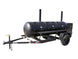 BBQ Smoker 300 Gallon Trailer Pull Behind with Wood Cage Studio