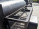 BBQ Smoker 300 Gallon Trailer Pull Behind with Wood Cage Wood Storage Basket