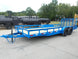 7x20 Heavy Duty Blue Straight Deck Utility Trailer (2) 5,200lb Axles with Brakes - SLE Equipment - 1