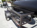 BBQ Smoker 330 Gallon Trailer Pull Behind with Wood Cage