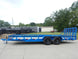 7x20 Heavy Duty Blue Straight Deck Utility Trailer (2) 5,200lb Axles with Brakes - SLE Equipment - 4