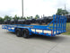 7x20 Heavy Duty Blue Straight Deck Utility Trailer (2) 5,200lb Axles with Brakes - SLE Equipment - 5
