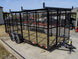7x18 Tandem axle 2 - 3500lb Utility Trailer 6ft Mesh Sides with Ladder Racks 7K GVWR - SLE Equipment - 8