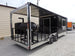 8.5' x 24' Black Porch Style Concession Trailer With Appliances