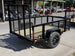 5x8 Straight Deck Utility Trailer with 2ft Mesh Side 3500lb Axle