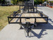 7x14 Dovetail Utility Trailer 3,500lb Axle with Brake - SLE Equipment - 2