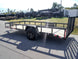 7x14 Dovetail Utility Trailer 3,500lb Axle with Brake - SLE Equipment - 4