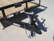 7x14 Dovetail Utility Trailer 3,500lb Axle with Brake - SLE Equipment - 8