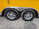 8.5' x 18' Penske Yellow Concession Food Trailer With Appliances