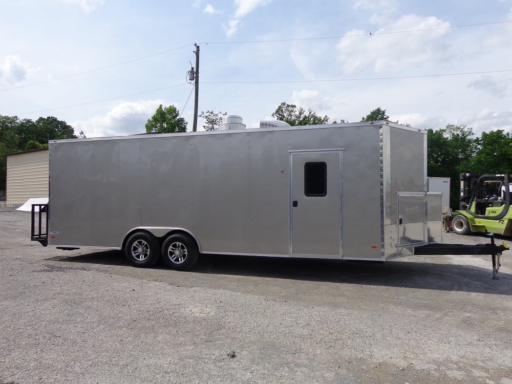 Arizona Beige 8.5 x 24 Catering Event Concession Food Trailer