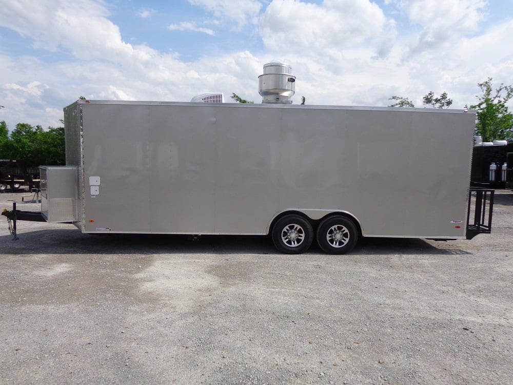 Arizona Beige 8.5 x 24 Catering Event Concession Food Trailer