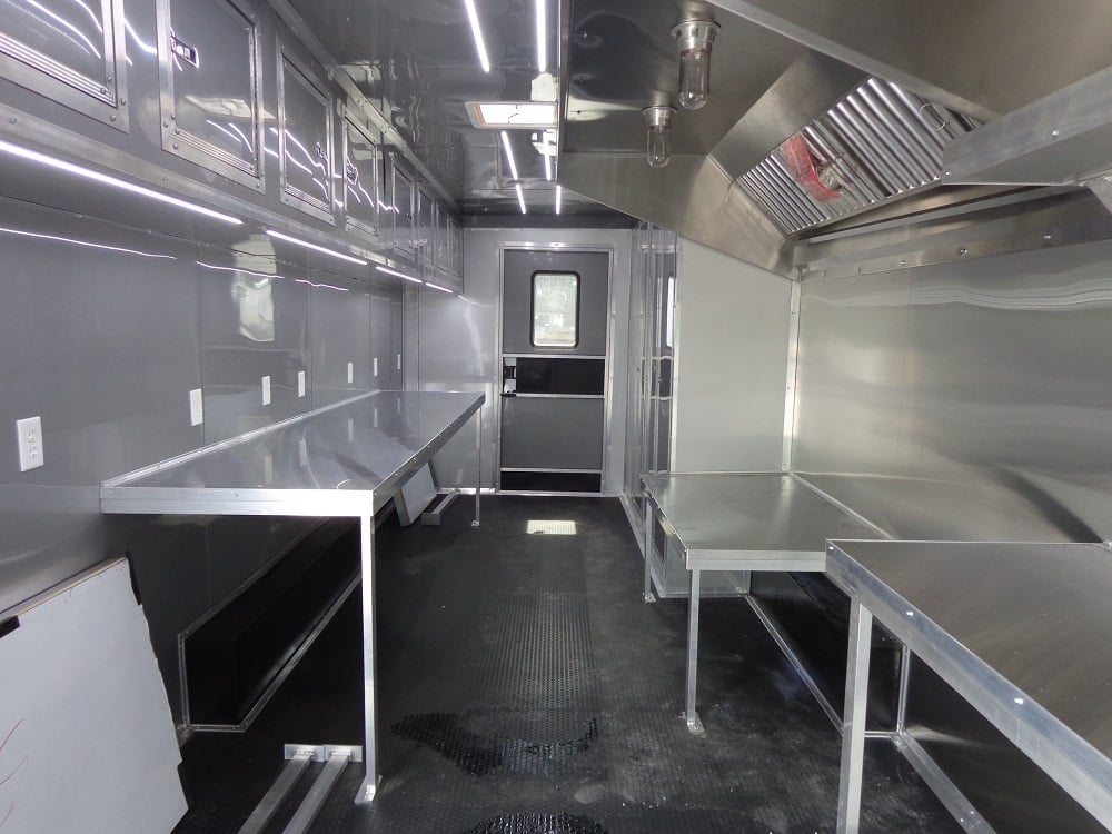 Arizona Beige 8.5 x 24 Catering Event Concession Food Trailer