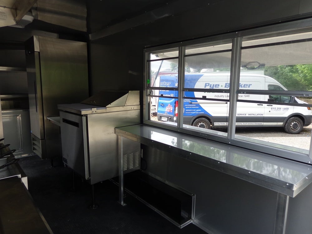 8.5' x 17' Indigo Blue Concession Food Trailer With Appliances