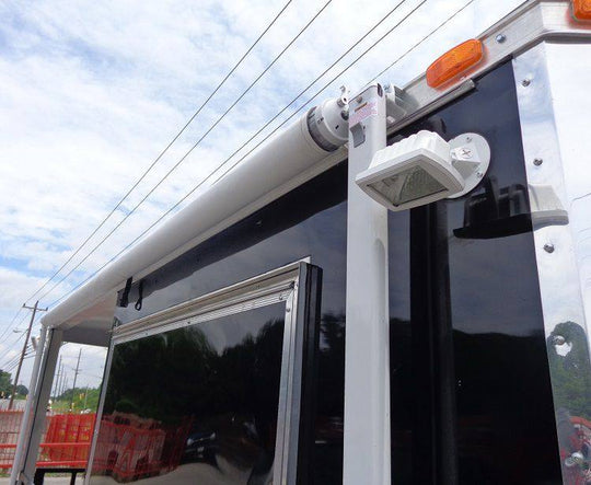 BBQ Concession Trailer 8'x14' Black - Food Smoker Vending - SLE Equipment - 30