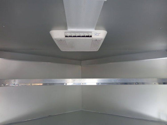 BBQ Concession Trailer 8'x14' Black - Food Smoker Vending - SLE Equipment - 31