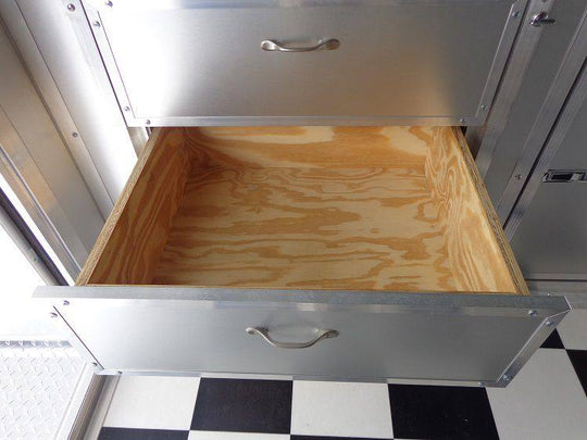 BBQ Concession Trailer 8'x14' Black - Food Smoker Vending - SLE Equipment - 24