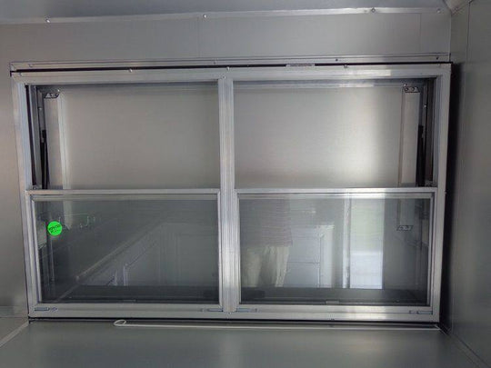 BBQ Concession Trailer 8'x14' Black - Food Smoker Vending - SLE Equipment - 16