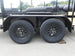 6.4x12 Straight Deck Utility Trailer 6ft Ladder Racks (2) 3500lb Axles