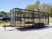 6.4x18 Straight Tail Utility Trailer with 6ft Sides