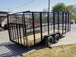 6.4x18 Straight Tail Utility Trailer with 6ft Sides