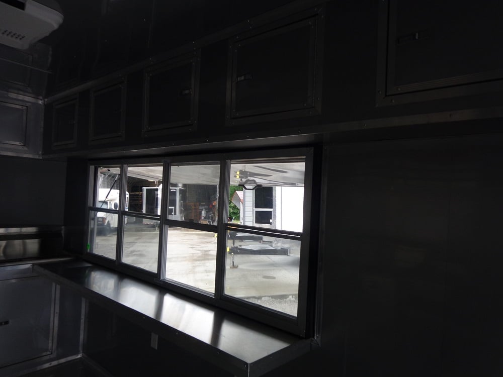 8.5' x 20' Silver Frost Concession Food Trailer With Appliances