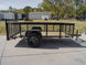 6.4x10 Dovetail Utility Trailer with 2ft Mesh Sides 3,500lb Axle - SLE Equipment - 3