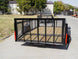 6.4x10 Dovetail Utility Trailer with 2ft Mesh Sides 3,500lb Axle - SLE Equipment - 5