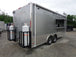 8.5' x 20' Silver Frost Concession Food Trailer With Appliances