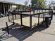 6.4x10 Dovetail Utility Trailer with 2ft Mesh Sides 3,500lb Axle - SLE Equipment - 8