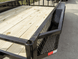 6.4x12 Dovetail Utility Trailer with Side Baskets (2) 3500lb Axles - SLE Equipment - 10