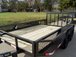 6.4x12 Dovetail Utility Trailer with Side Baskets (2) 3500lb Axles