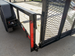 6.4x12 Dovetail Utility Trailer with Side Baskets (2) 3500lb Axles