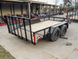 6.4x12 Dovetail Utility Trailer with 1ft Mesh Sides (2) 3,500lb Axles - SLE Equipment - 5