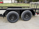 6.4x12 Dovetail Utility Trailer with 1ft Mesh Sides (2) 3,500lb Axles - SLE Equipment - 11