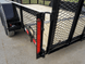 6.4x12 Dovetail Utility Trailer with 1ft Mesh Sides (2) 3,500lb Axles - SLE Equipment - 14