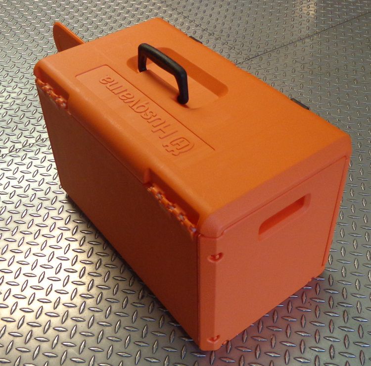 Husqvarna Chainsaw Powerbox Carrying Case 100000107 with Label